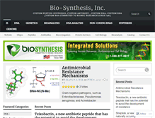 Tablet Screenshot of blog-biosyn.com